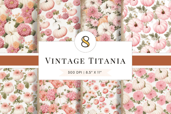Download Shabby Chic Fall Colors, Digital Papers - Digital paper Collection