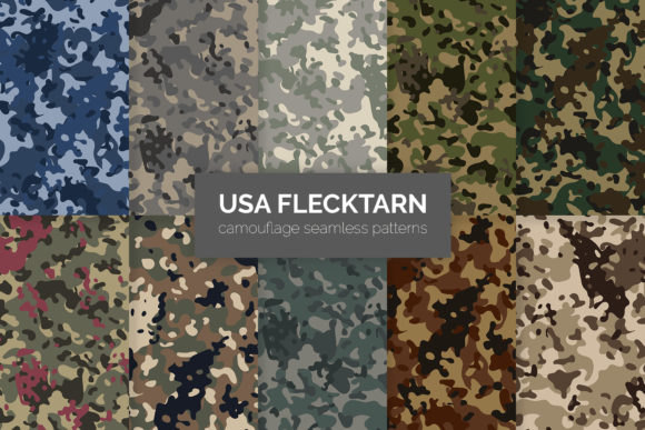 Download USA Flecktarn Camouflage Patterns - Camouflage patterns Collection