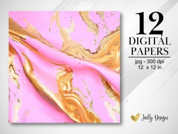 Download Pink Abstract Textures Digital Paper - Digital paper Collection