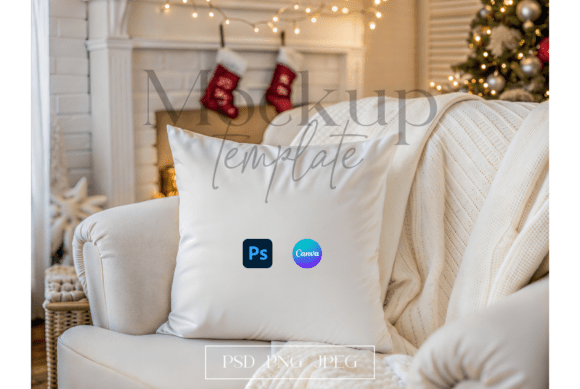 Download Elegant Sofa Pillow Mockup - Premium Resources